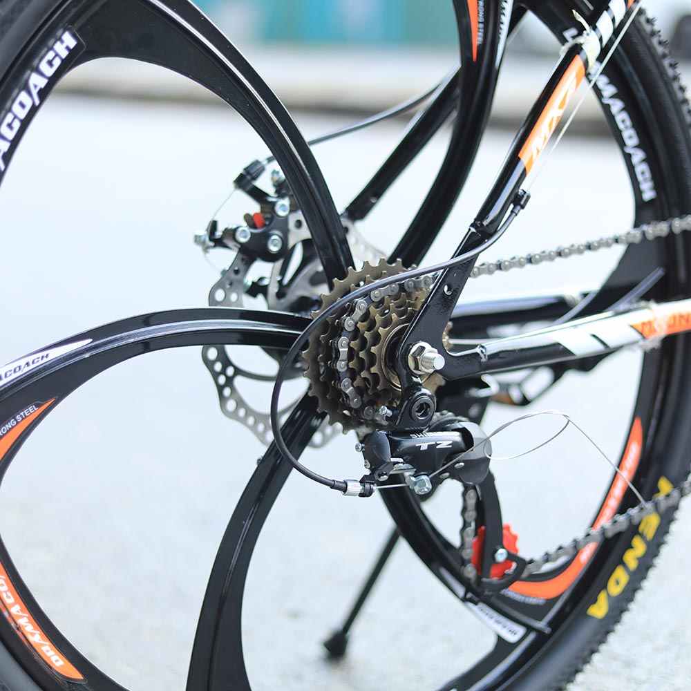 Mountain Cycle MXB004 Shimano Gears 21 Speed Dual Disc Brakes For Adults